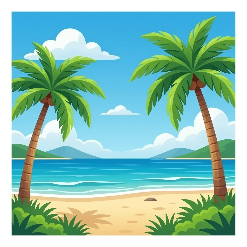 beach emoji