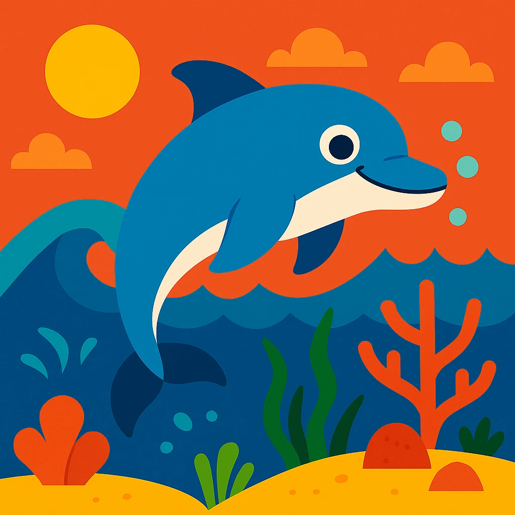 Dolphin emoji