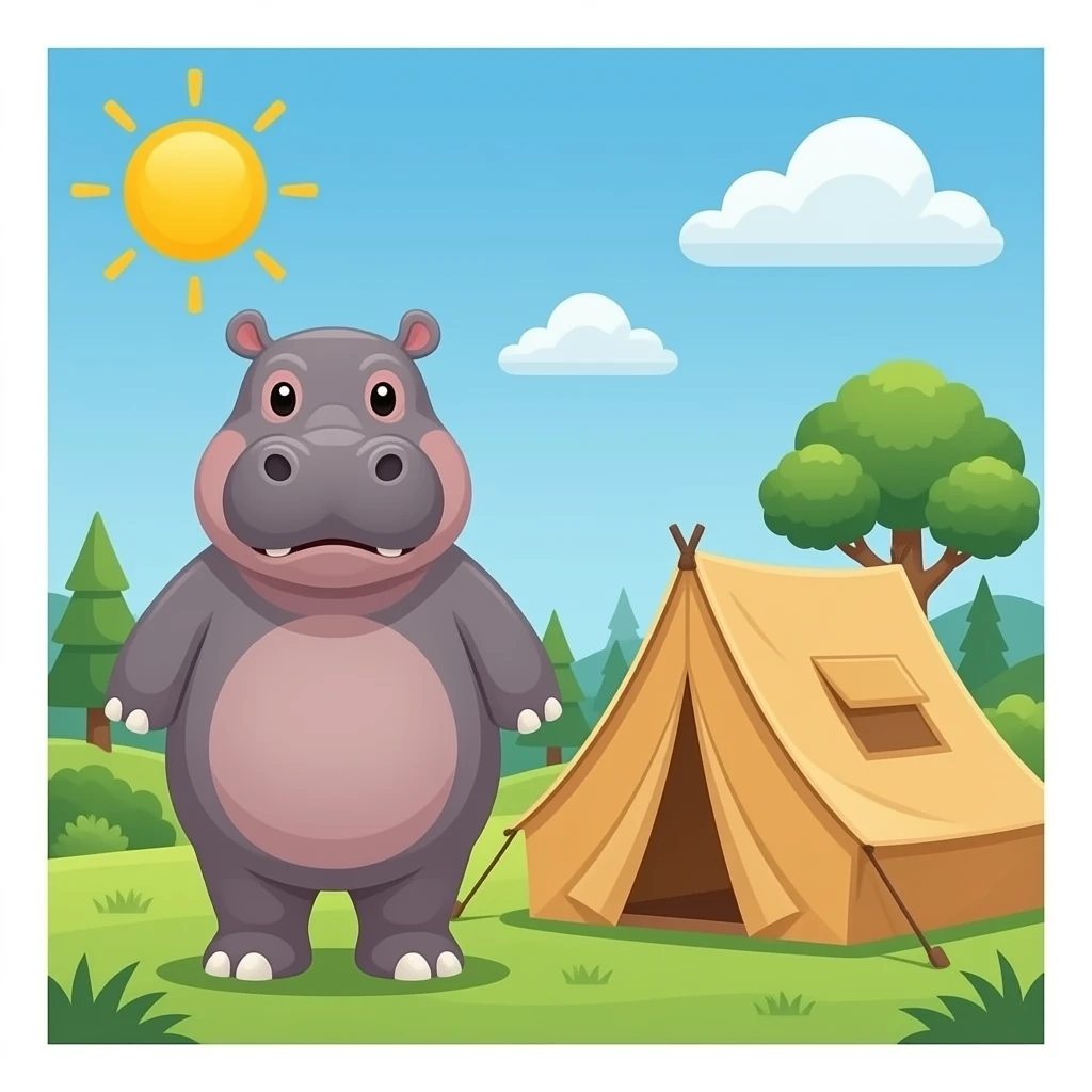 🦛⛺️ emoji