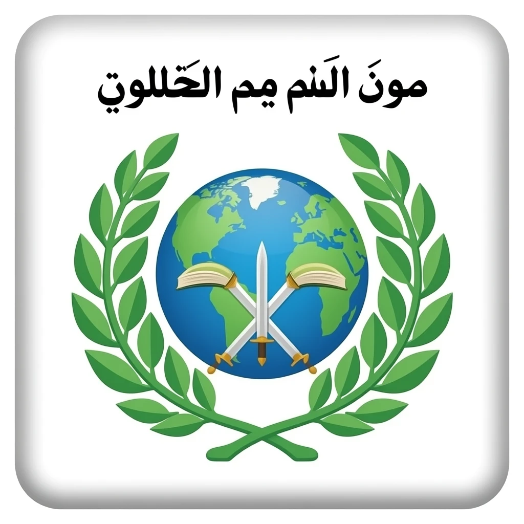 این پرچم شامل چندین نماد دیگر است، یعنی یک کره زمین، یک کتاب، یک شمشیر، و یک شاخه هفت برگ. متن بالای آرم حاوی فإن حزب‌الله هم الغالبون است و به معنای «پس قطعاً حزب خدا پیروز هستند» (قرآن ۵:۵۶)، که اشاره به نام حزب در زیر آرم کلمات المقاومه السلامیه فی اموجی پرچم حزب الله emoji