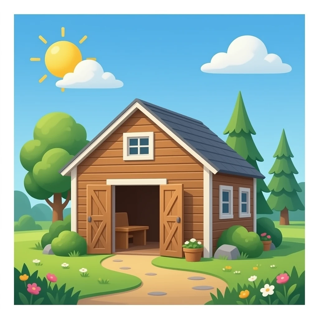 work shed emoji