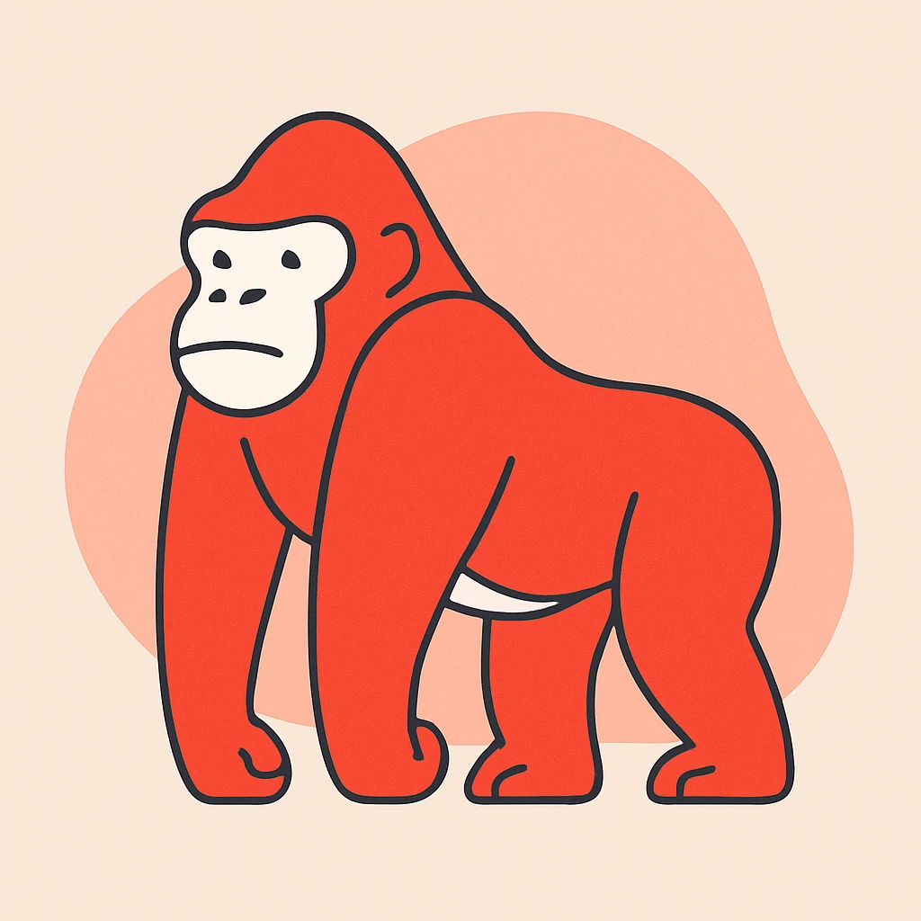 Gorilla emoji