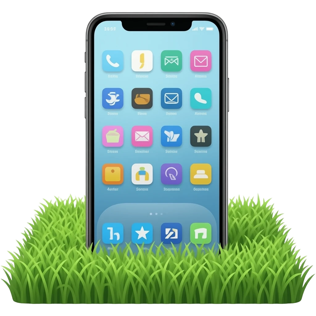 Field phone emoji