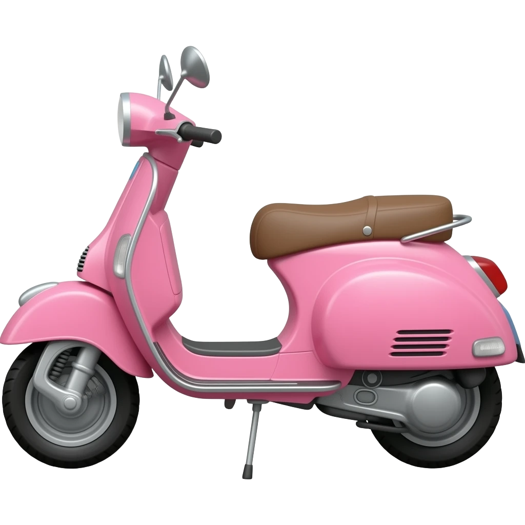 pink scooty emoji