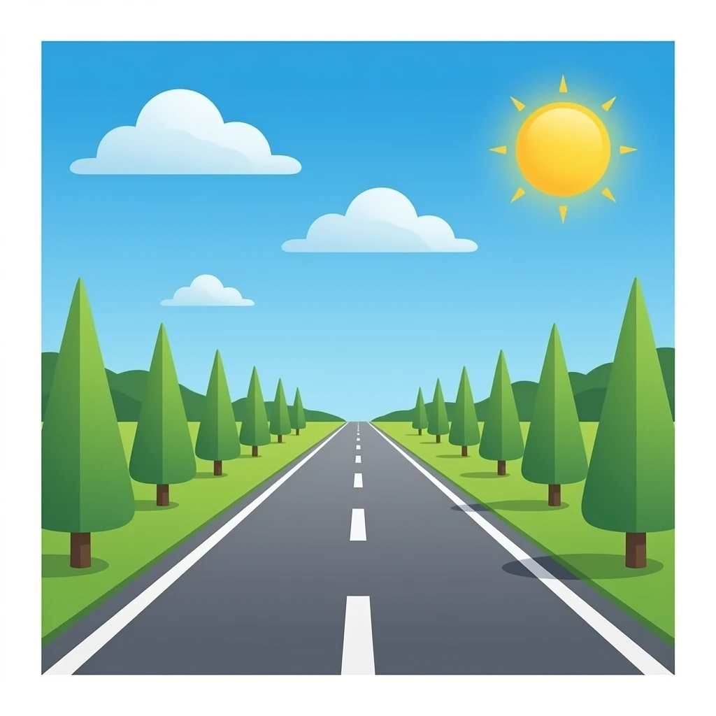 Highway emoji