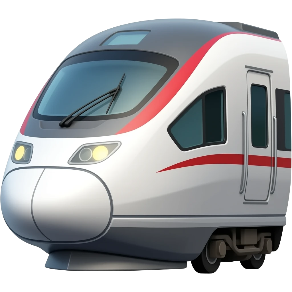 🚄🚃🚃 emoji