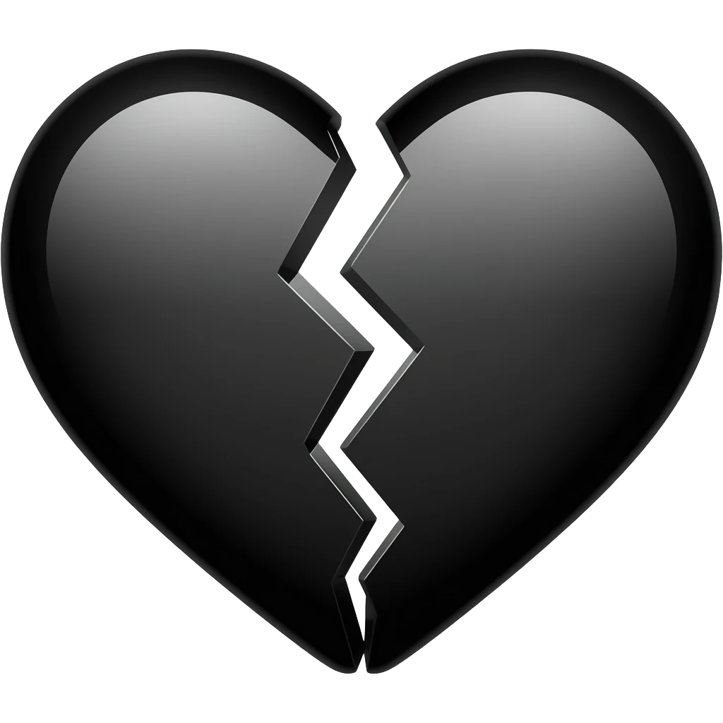 💔🖤 emoji