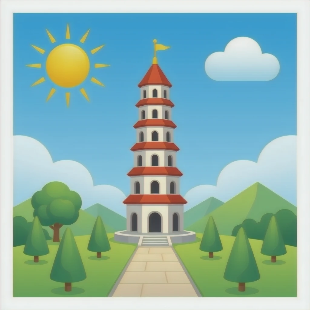 a tower emoji