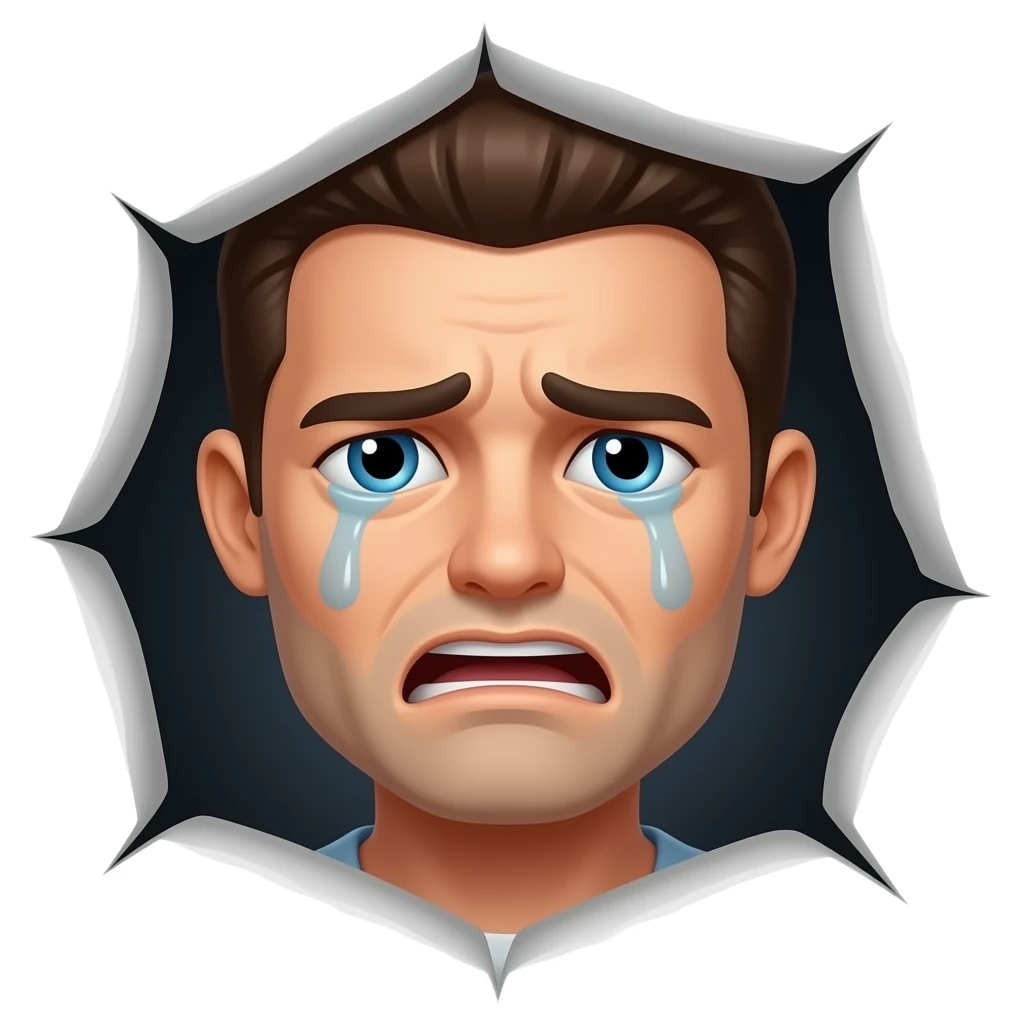 😧🕳️ emoji