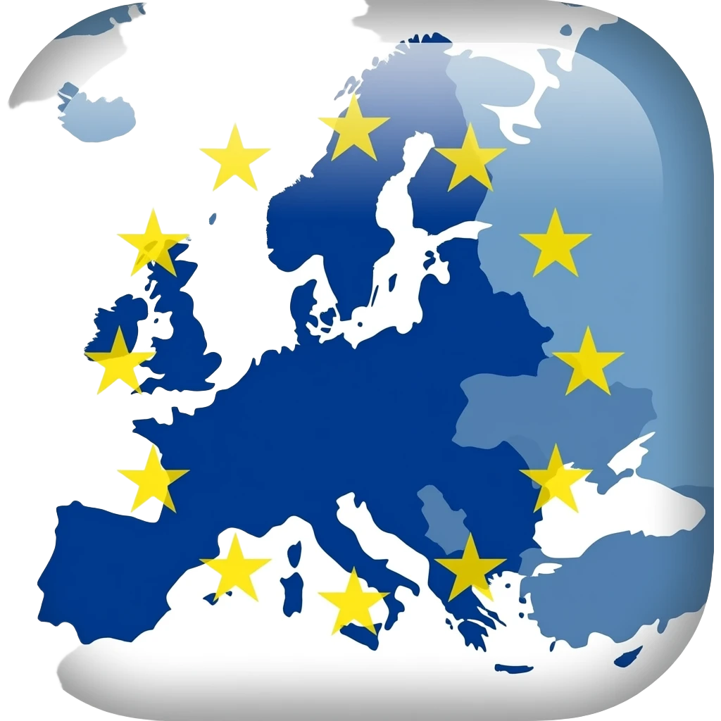 eu map icon emoji