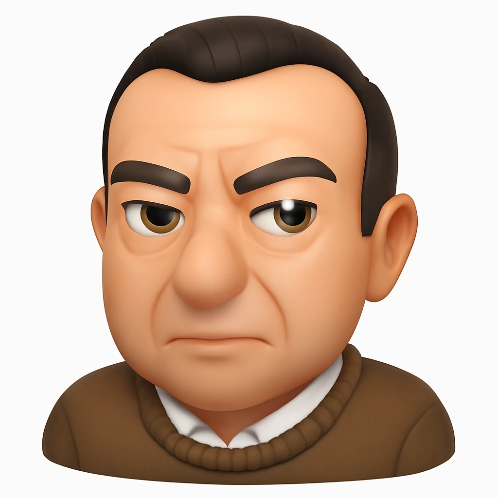 A 3D Apple-style emoji version of the uploaded image, preserving its colors, shapes, textures, and overall design, simplified into emoji form while keeping key details recognizable. Smooth glossy finish, soft shadows, high-quality render, minimal background emoji