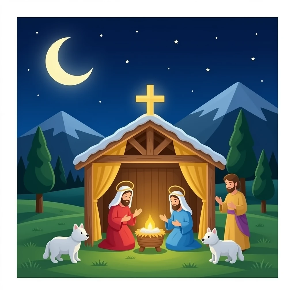 nativity scene emoji