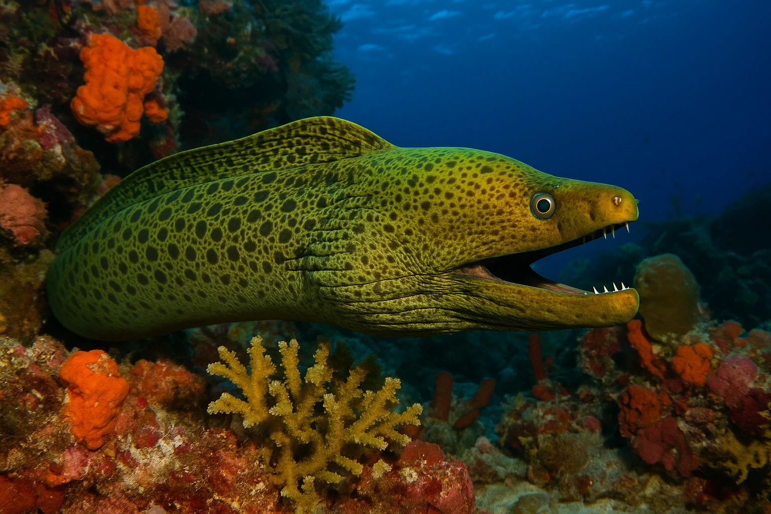 Moray eel emoji
