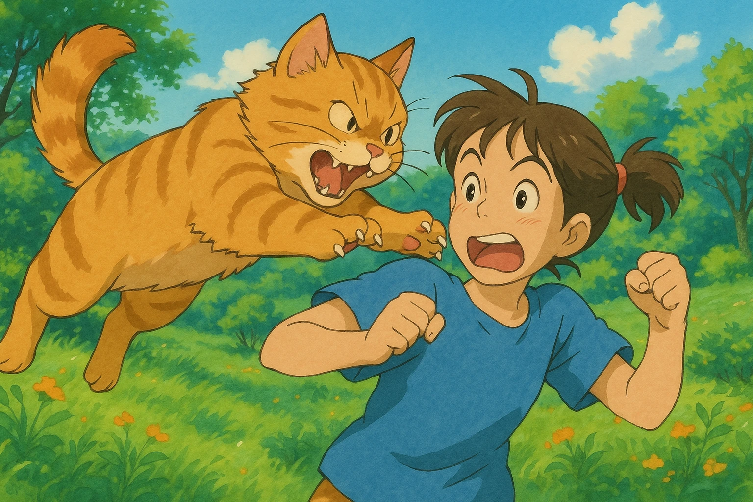 cat attack emoji