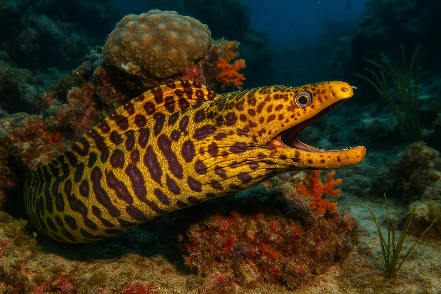 Moray eel emoji