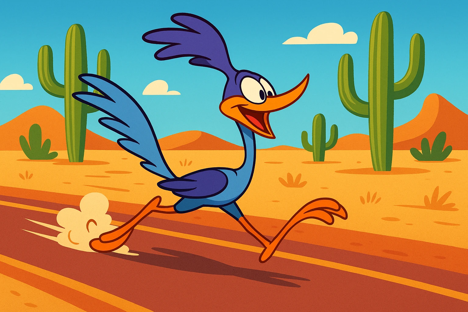 Roadrunner emoji