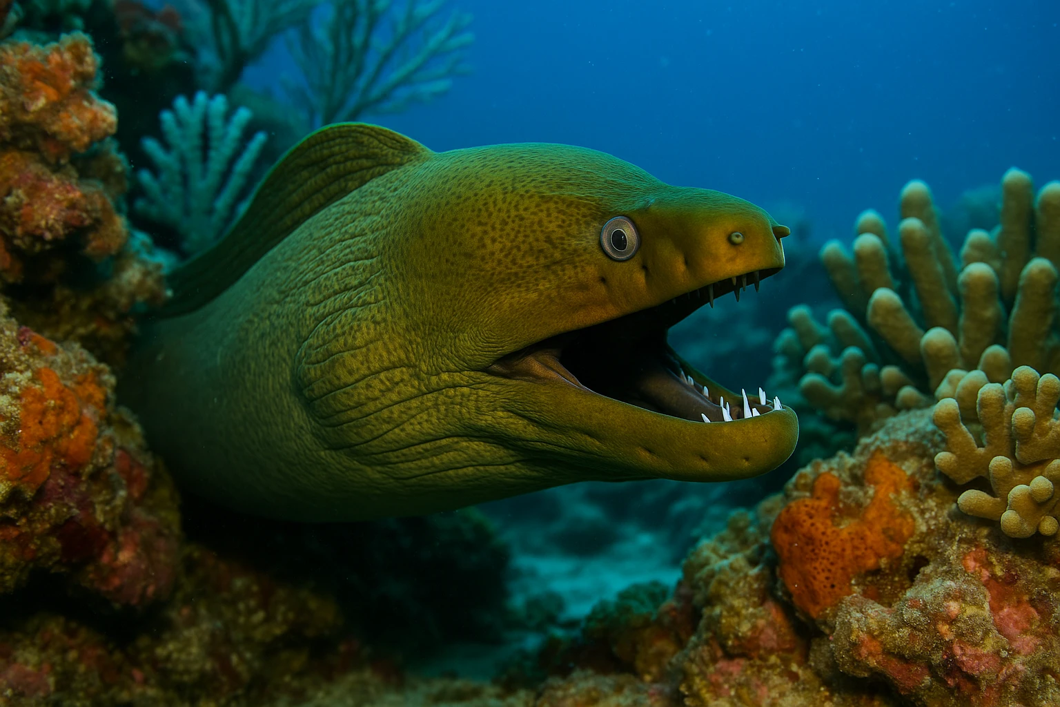 Moray eel emoji