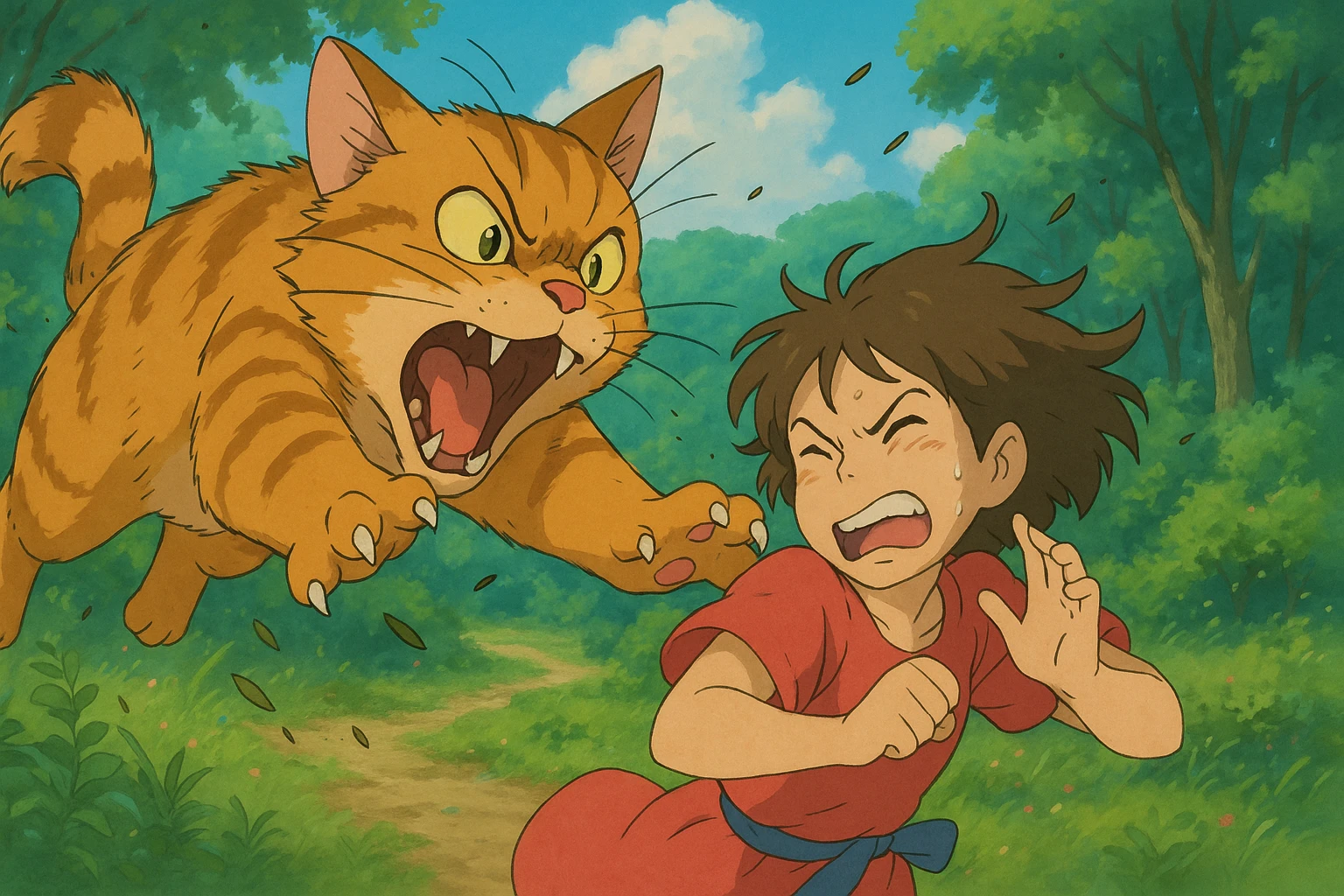cat attack emoji