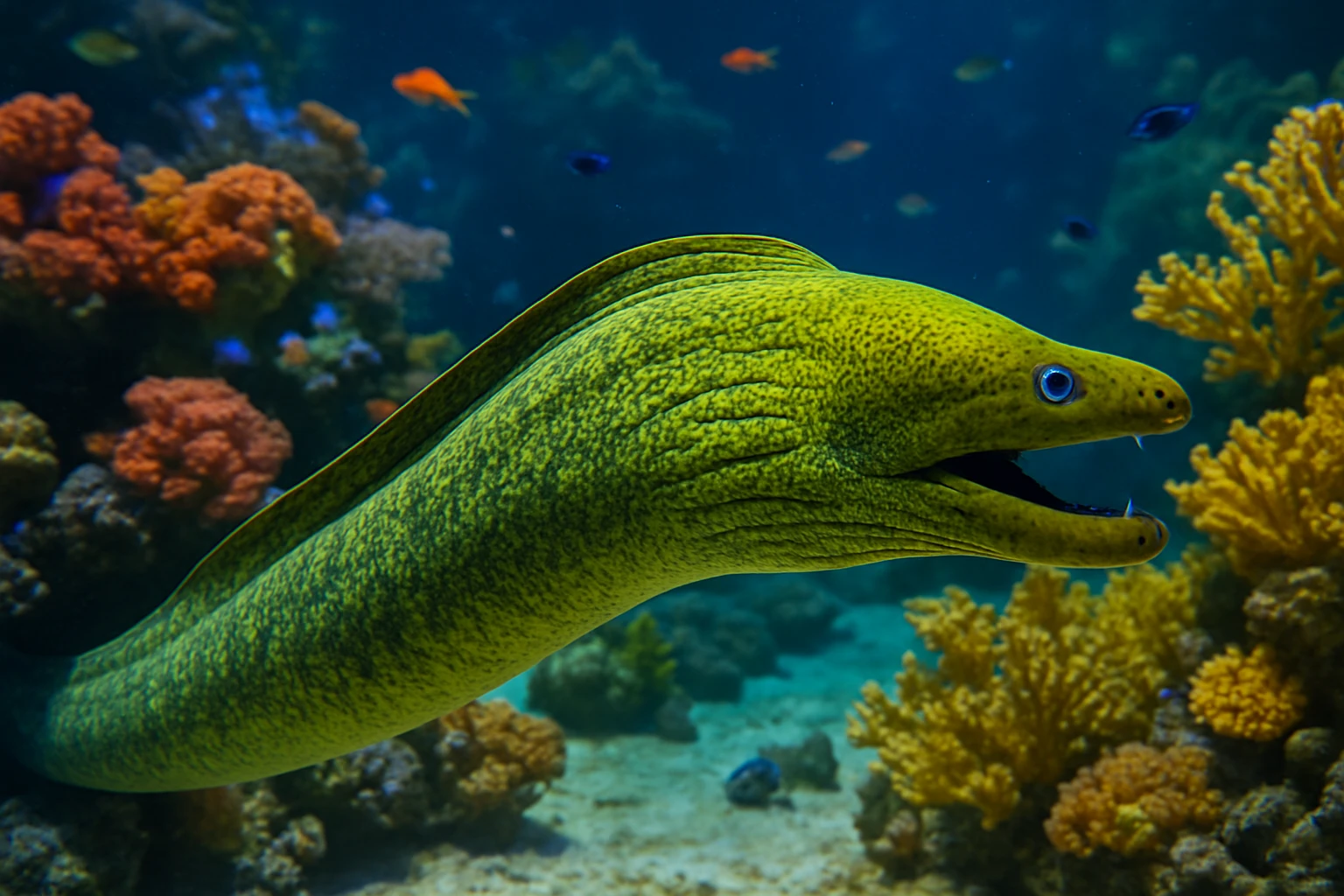 Moray eel emoji