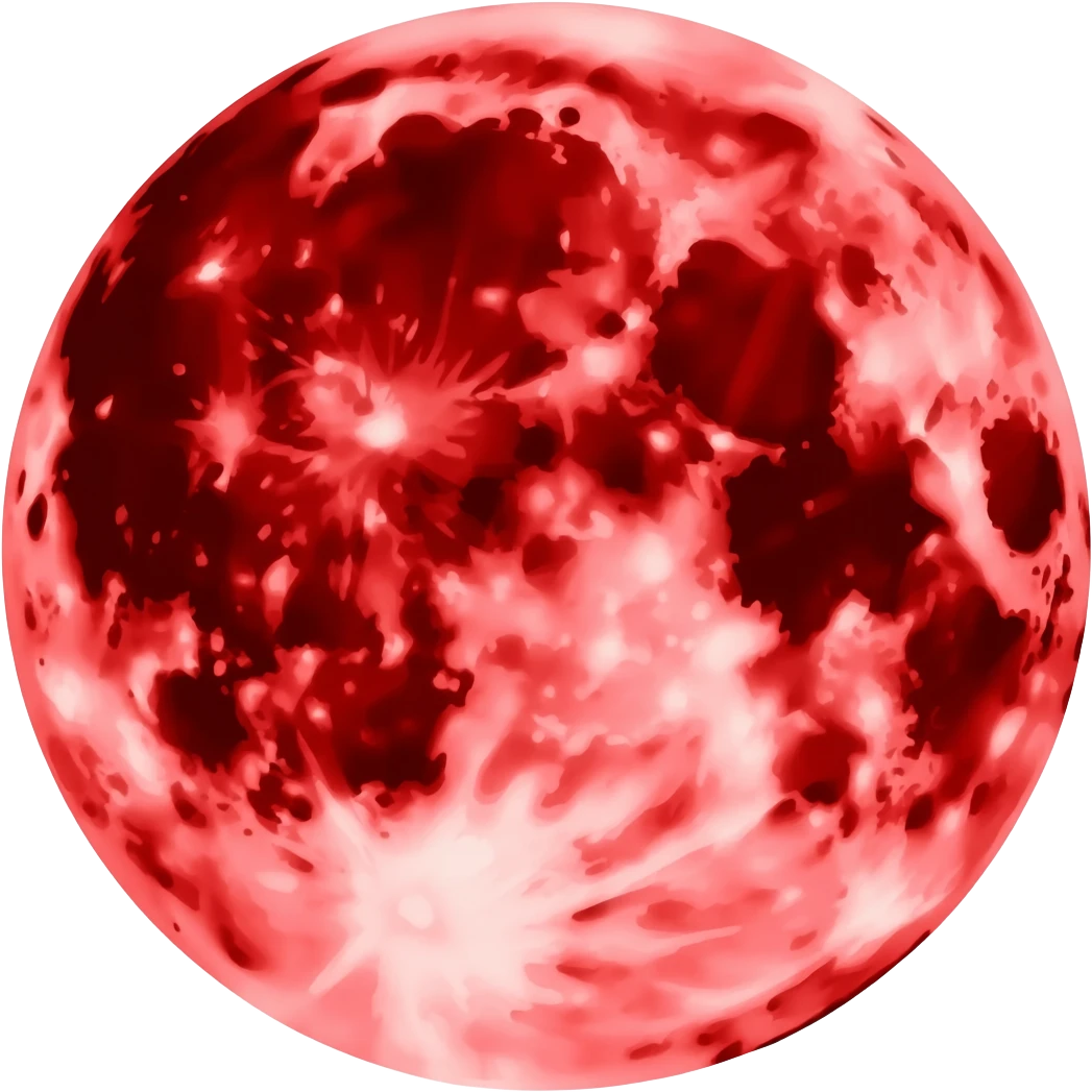 Boold Moon emoji