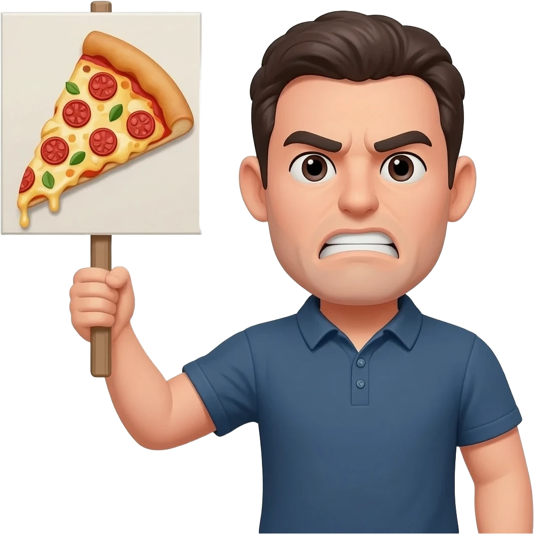 pizza protest emoji