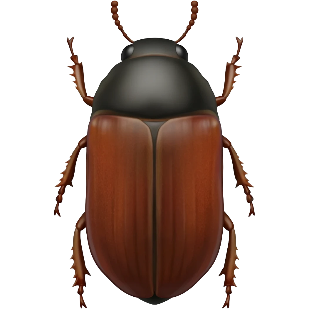 squashed bug emoji
