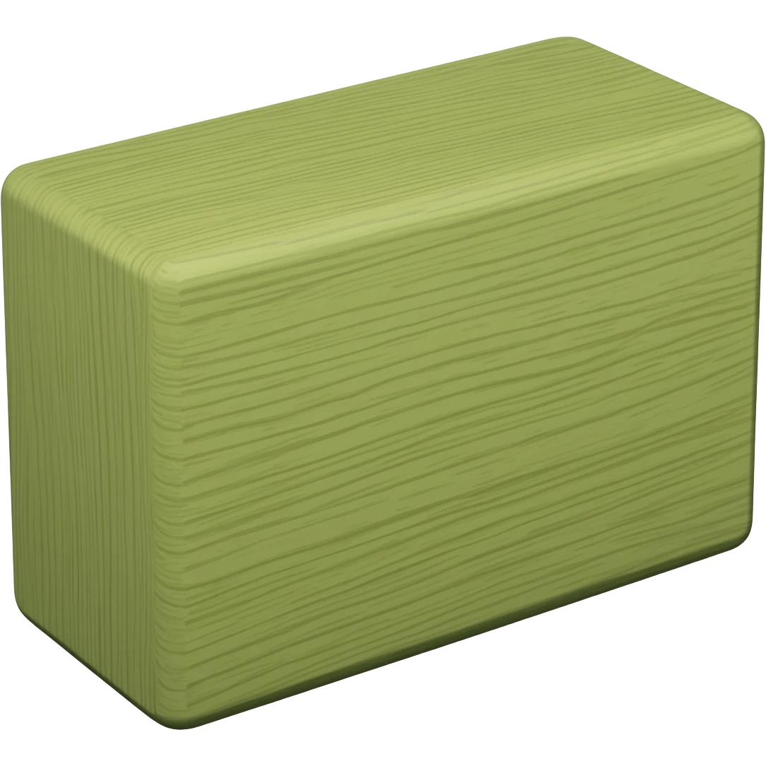 yoga block emoji