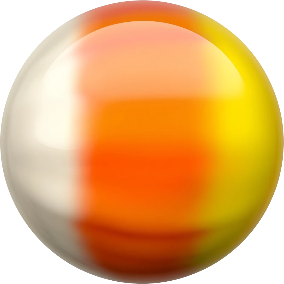 Candy cornball emoji