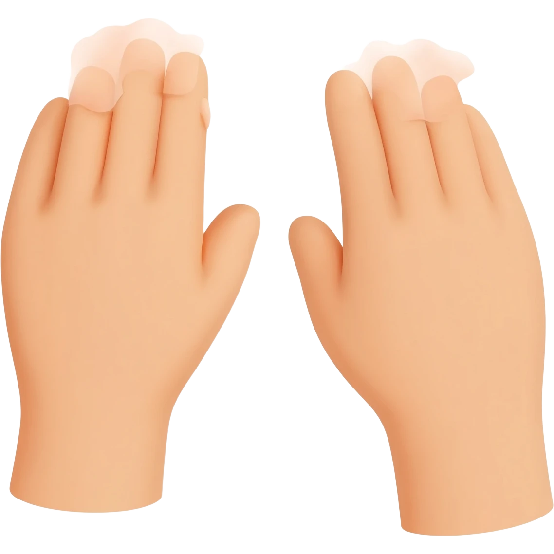 itching hands emoji