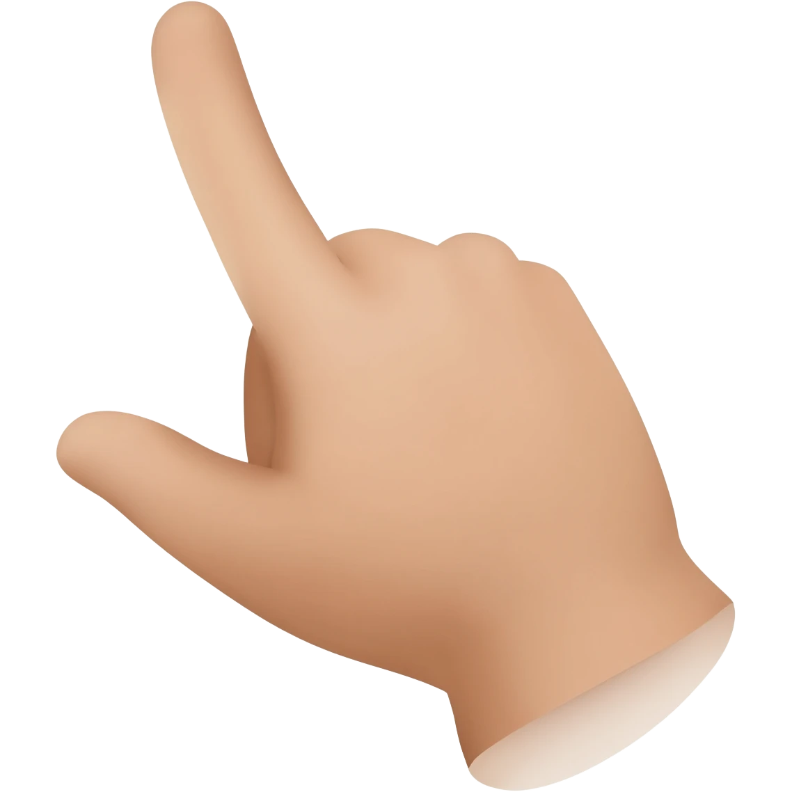 finger pointer hand tap emoji