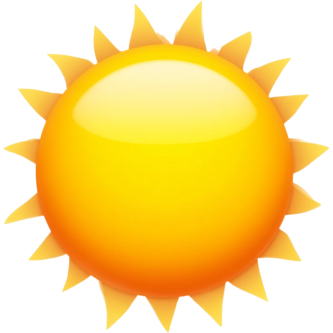 sun emoji