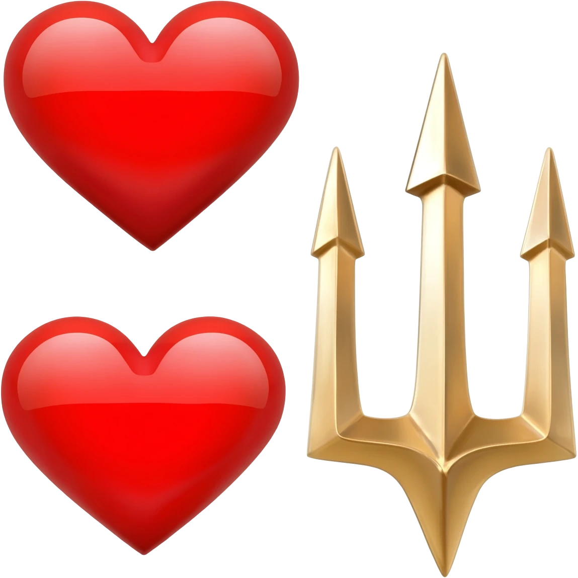 🥹💕🔱 emoji