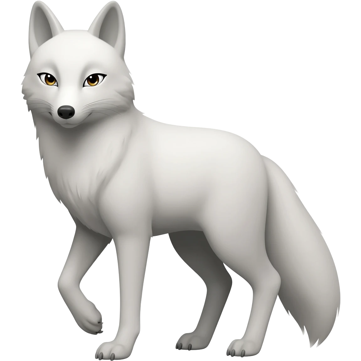 Fox white emoji