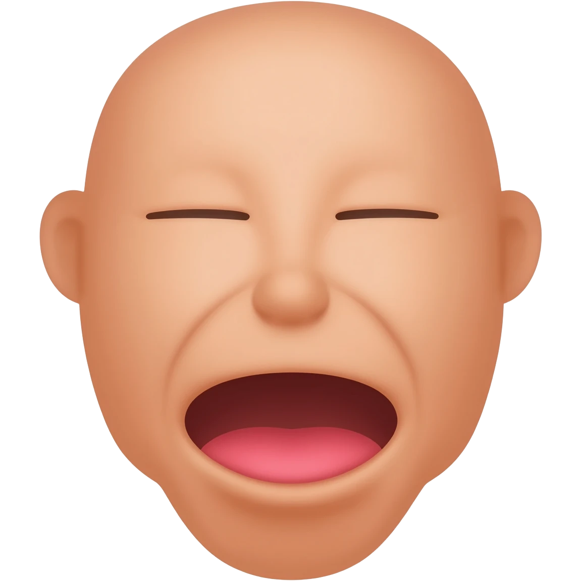 Yawn emoji