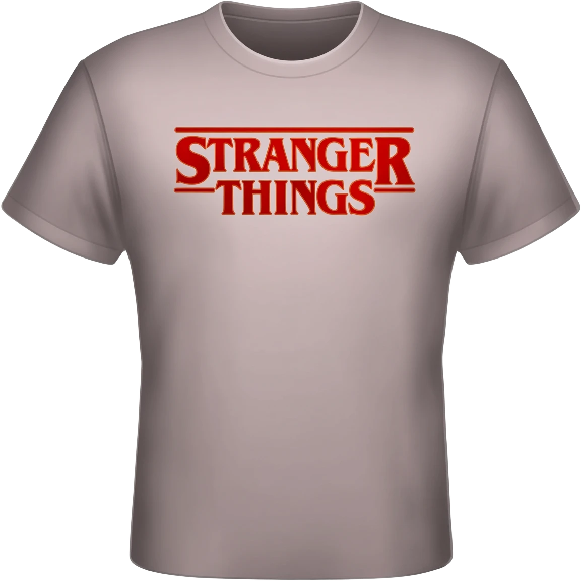 stranger things tshirt emoji