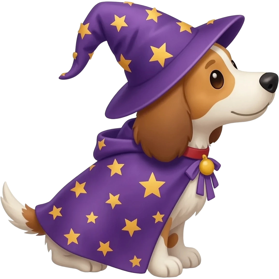 Dog wizard emoji