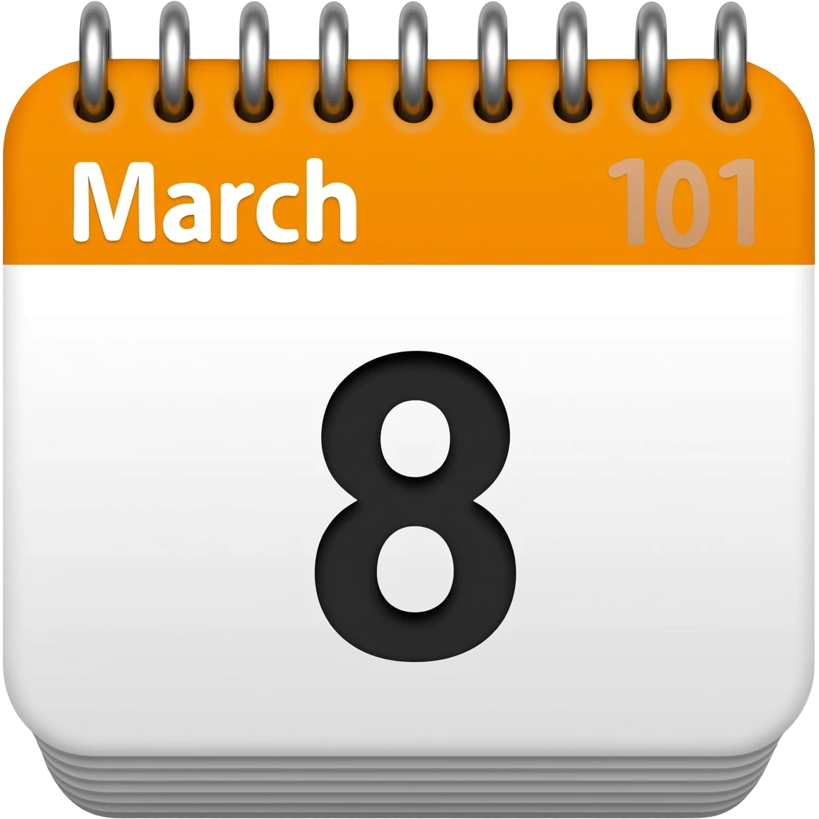 8 march emoji