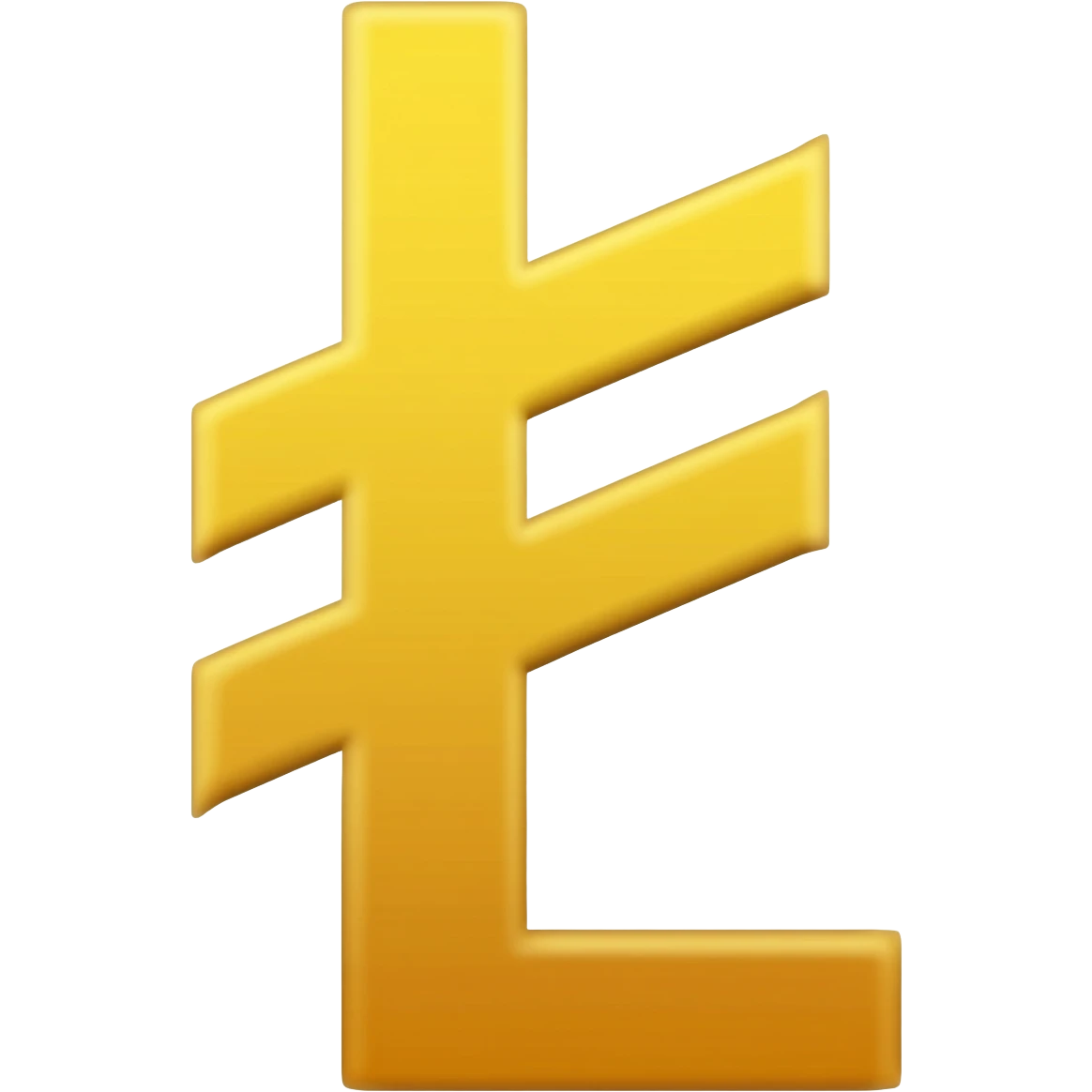 Lira ₺ Sign emoji