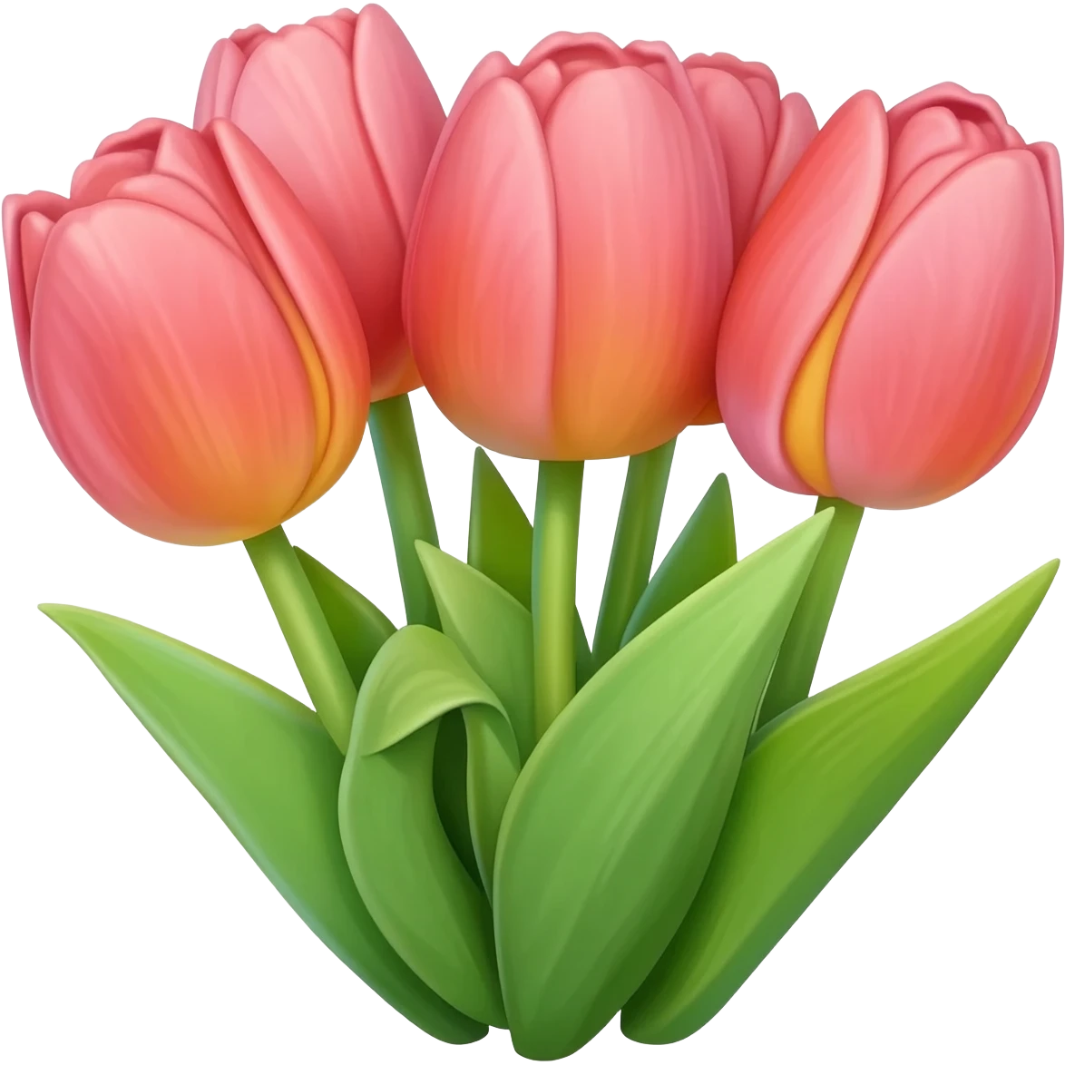 tulips emoji