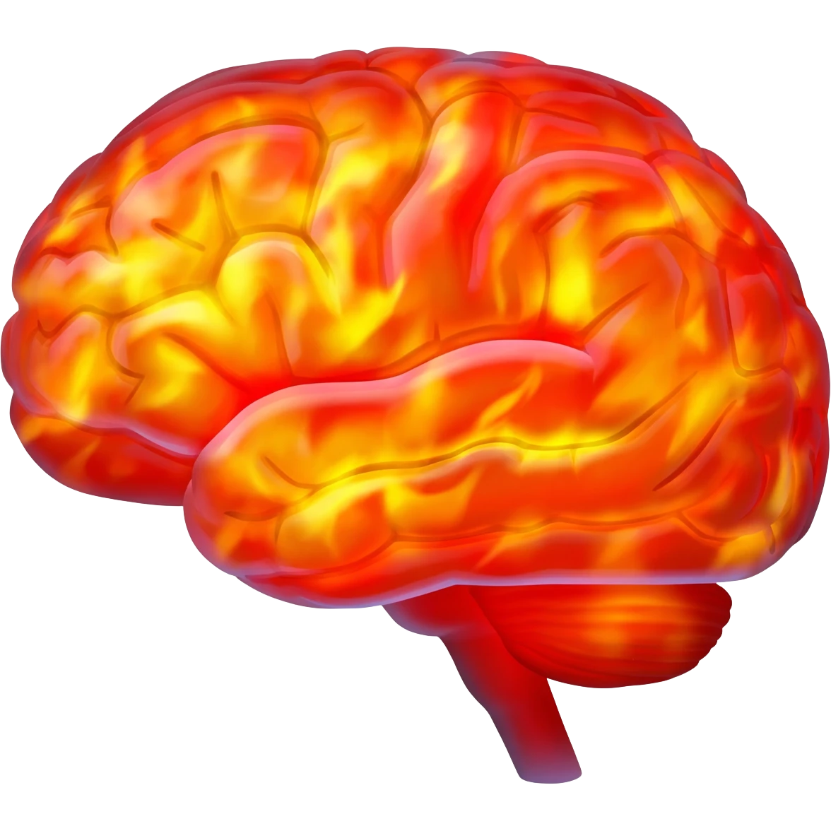 fire-brain emoji