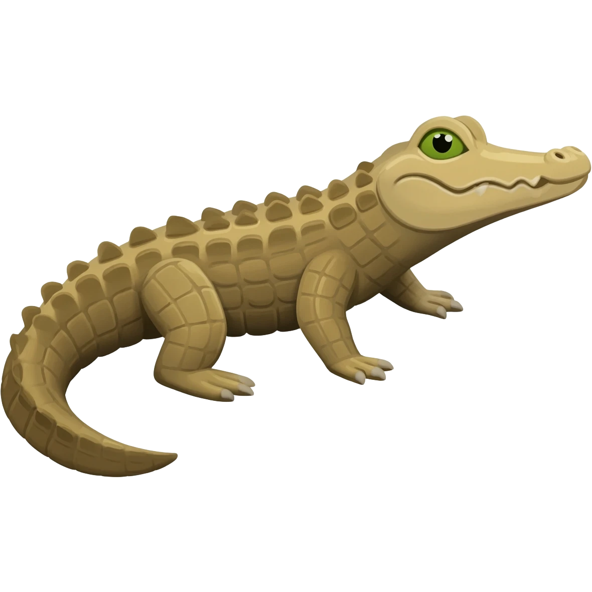 beige croc emoji