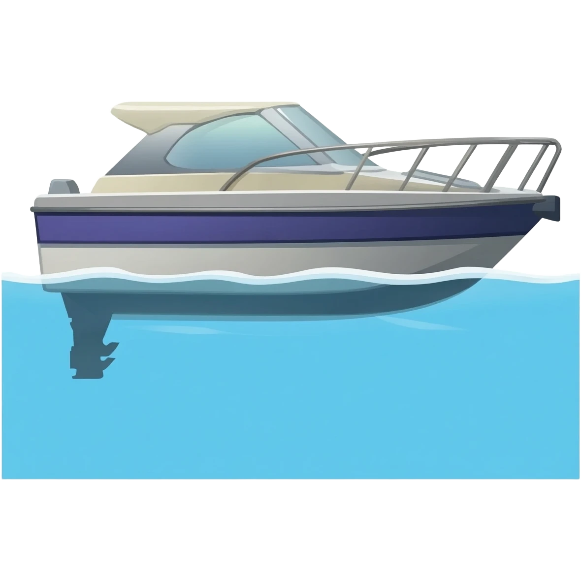 motorboat emoji