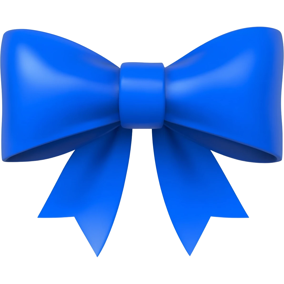 Lazo azul emoji