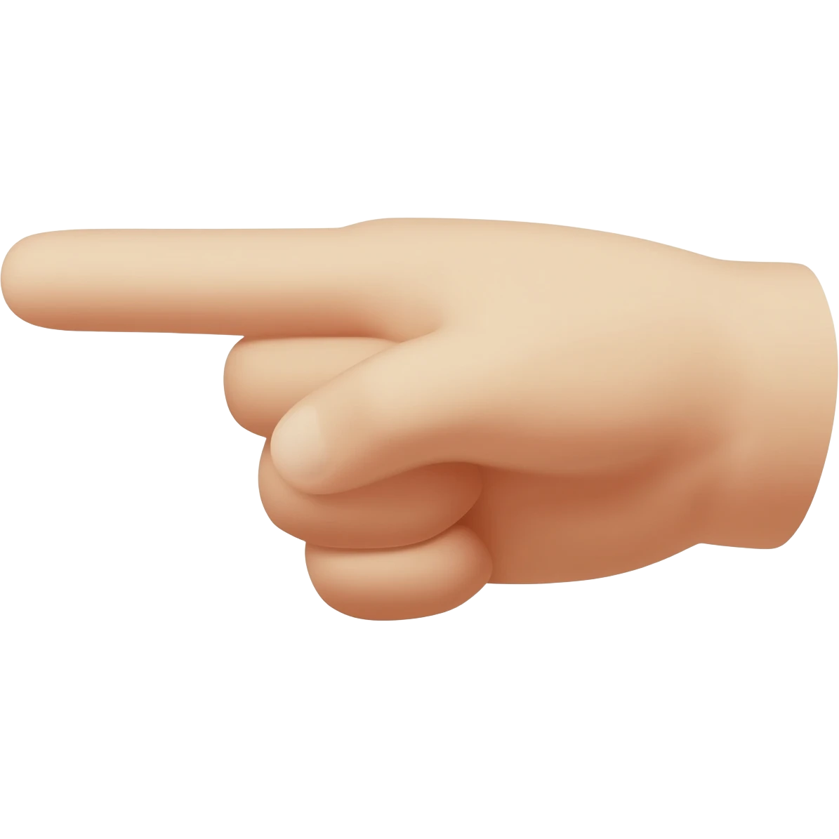 finger pointer hand tap emoji