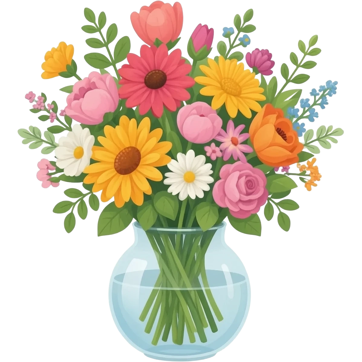bouquet emoji