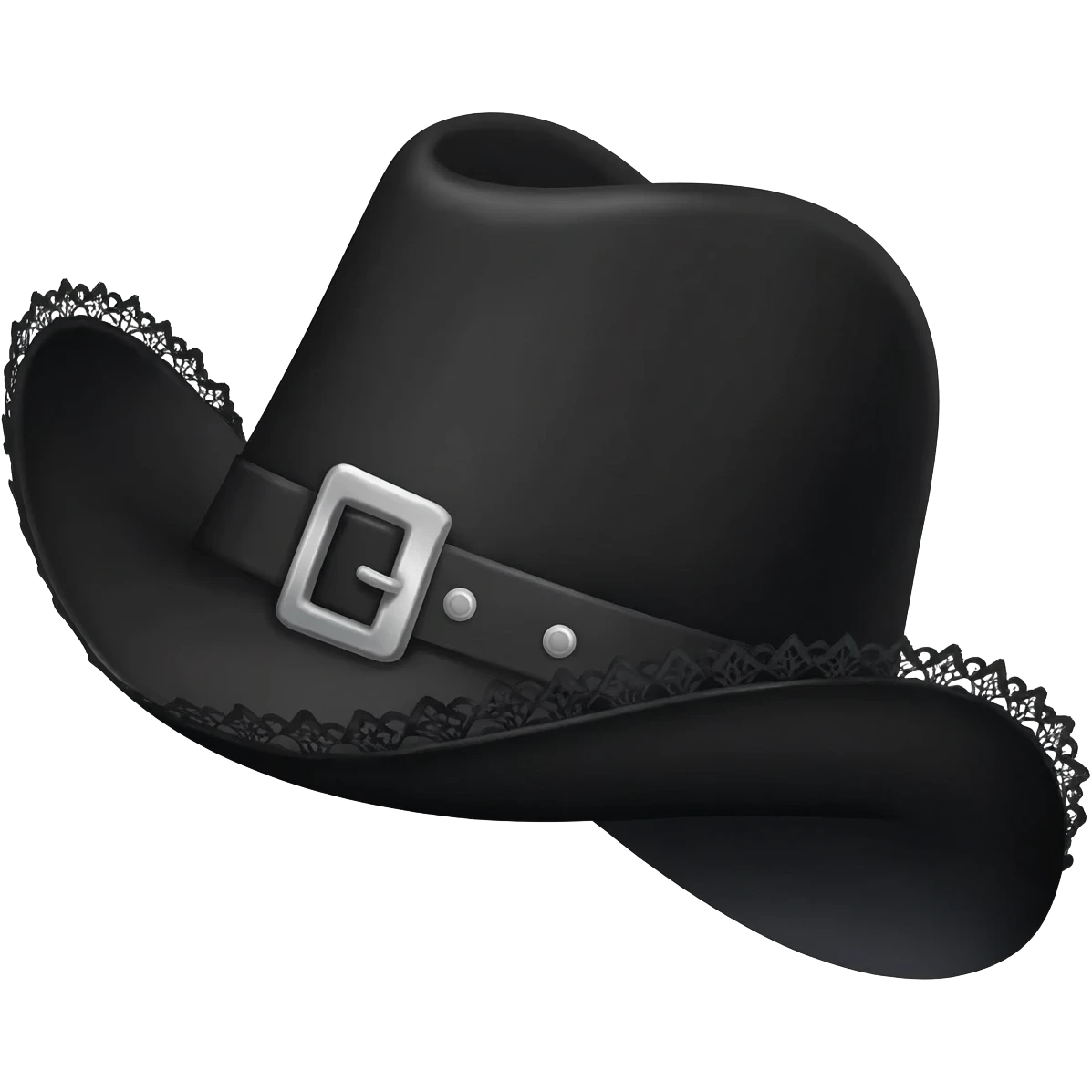 Goth hat emoji
