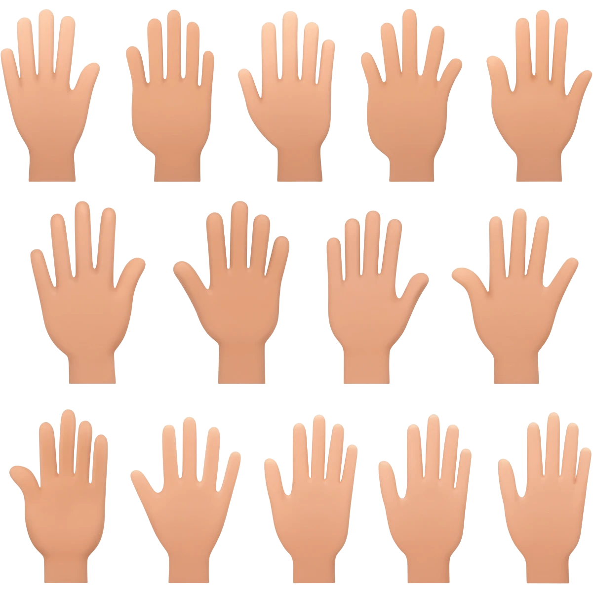 67 hands emoji