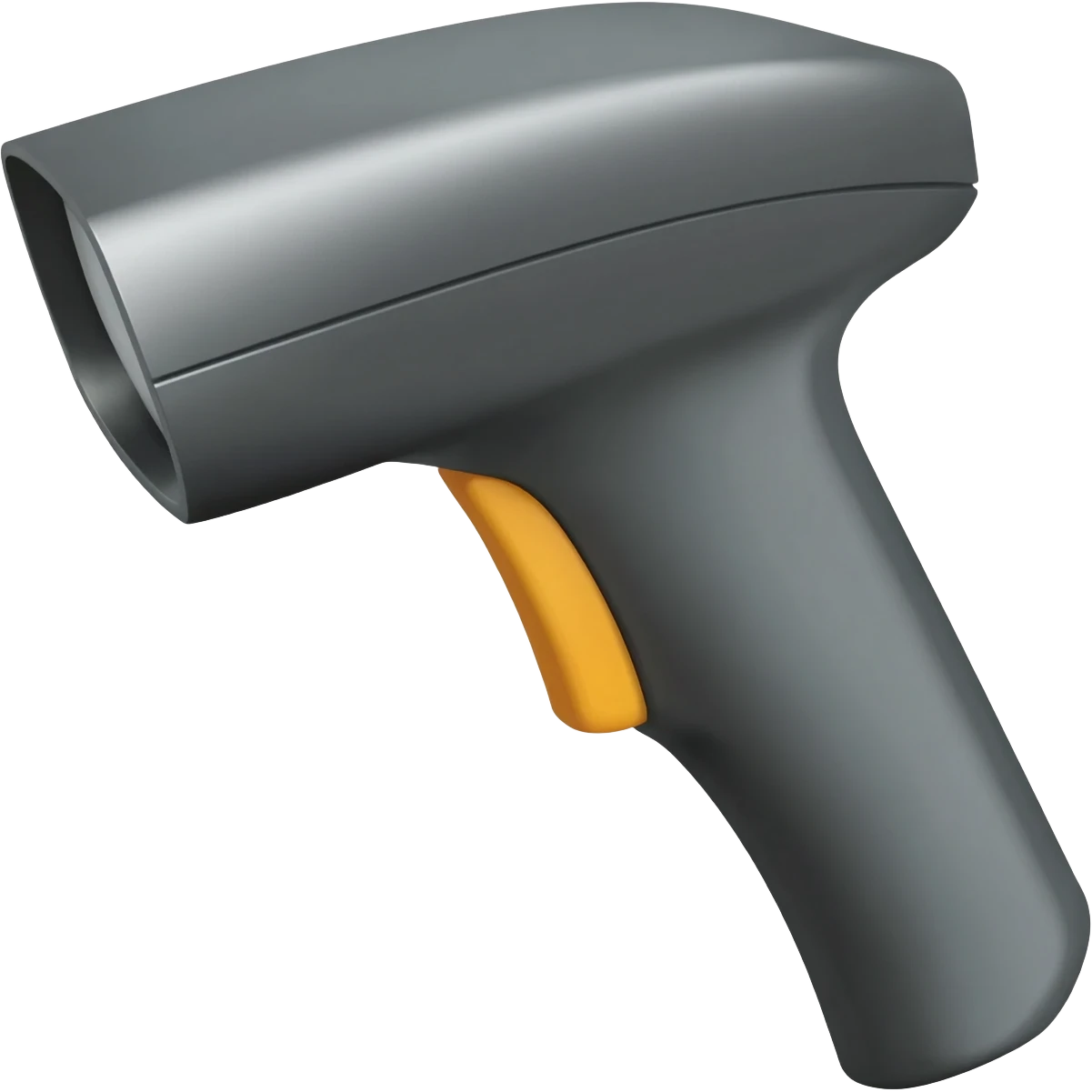 handheld barcode scanner. emoji