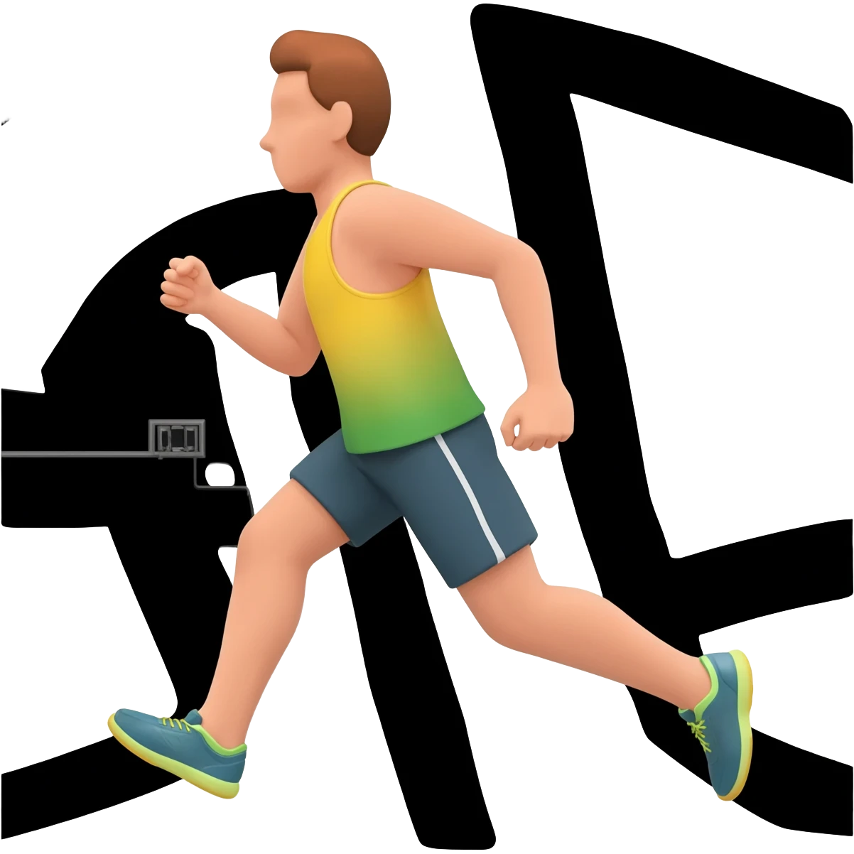 runinng emoji