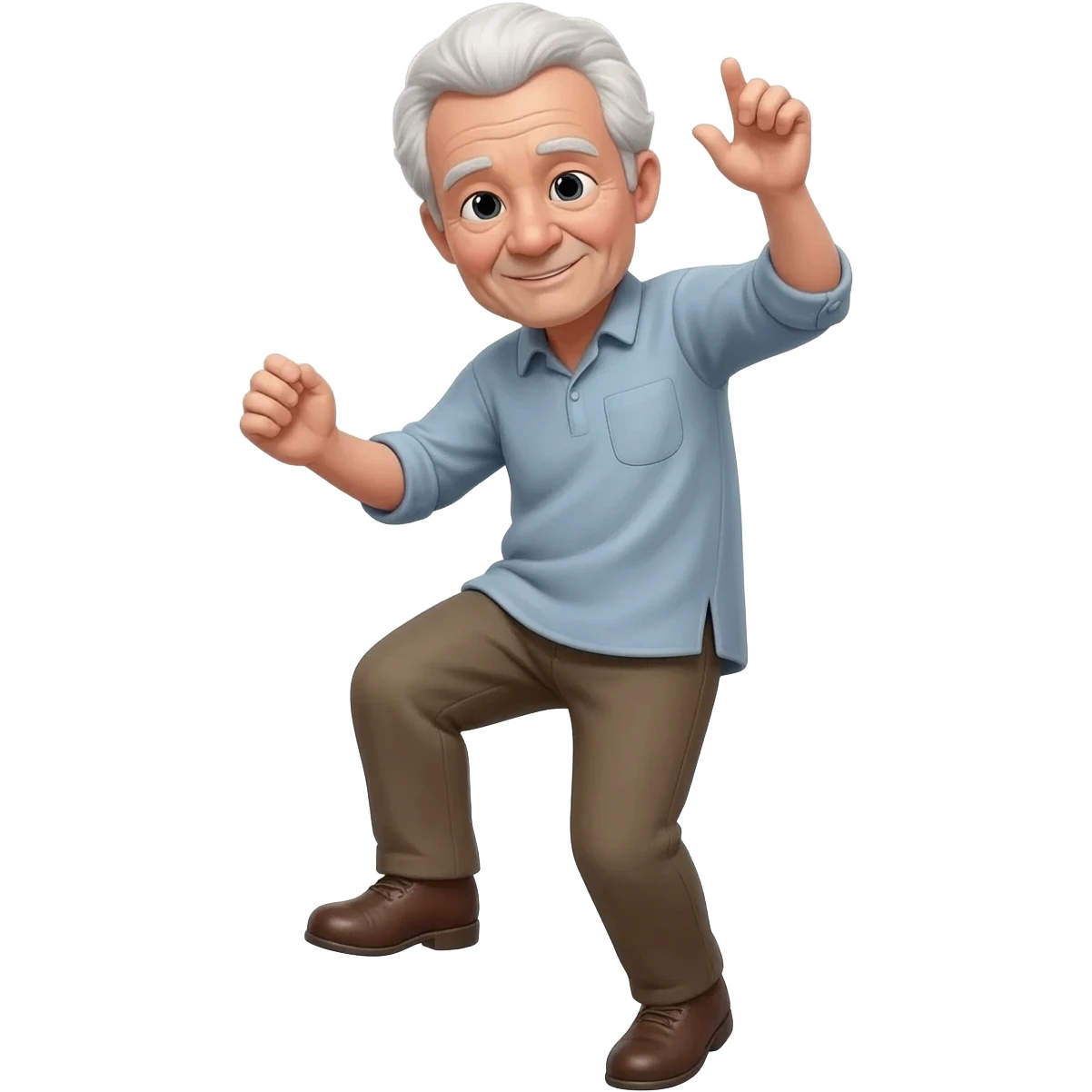 Old man dancing emoji